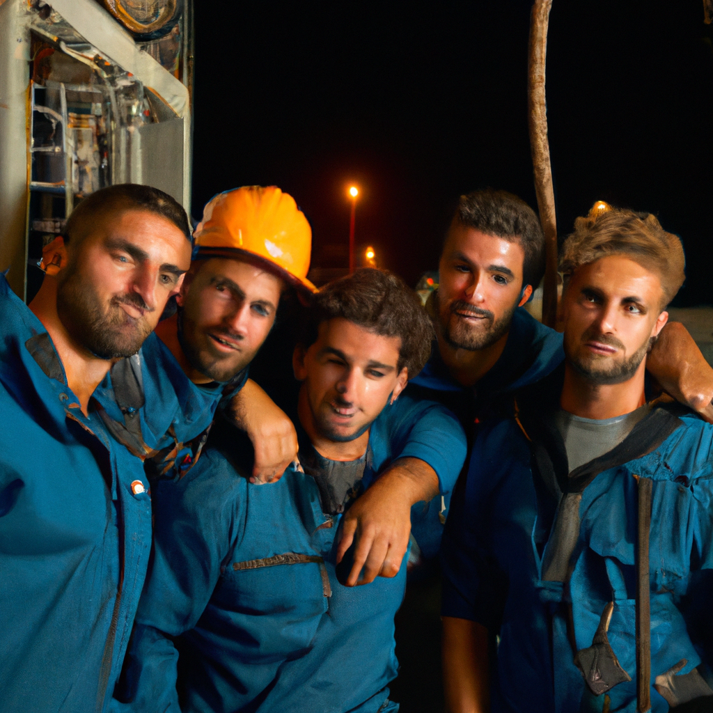 Team di cantiere italiano